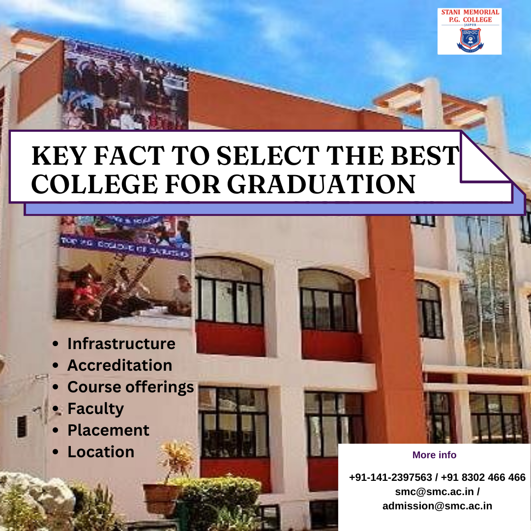 Key Fact to select the best college for Graduation